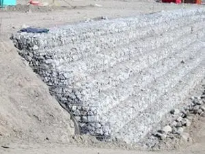 view of Retaining Wall under construction