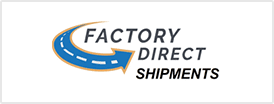 A factory direct shipment logo