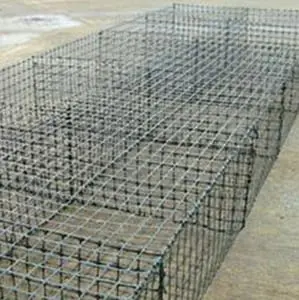 closeup shot of Marine Gabions cages