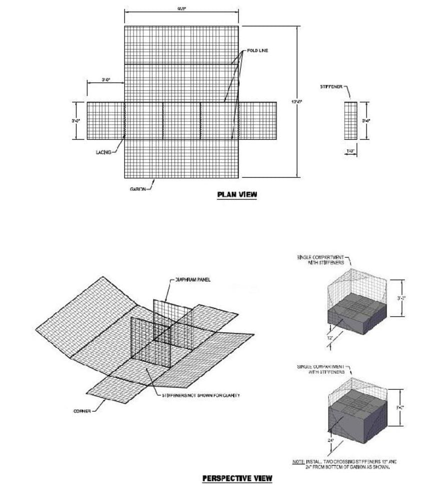 A drawing of the construction and design drawings for a cube.