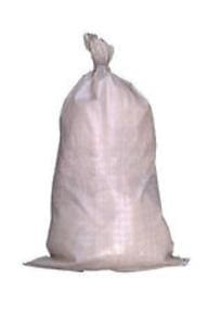 A white bag with some type of substance in it