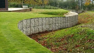 Landscaping Gabions Curved Wall