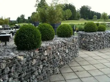 view of the GABION SUPPLY Landscaping Gabions