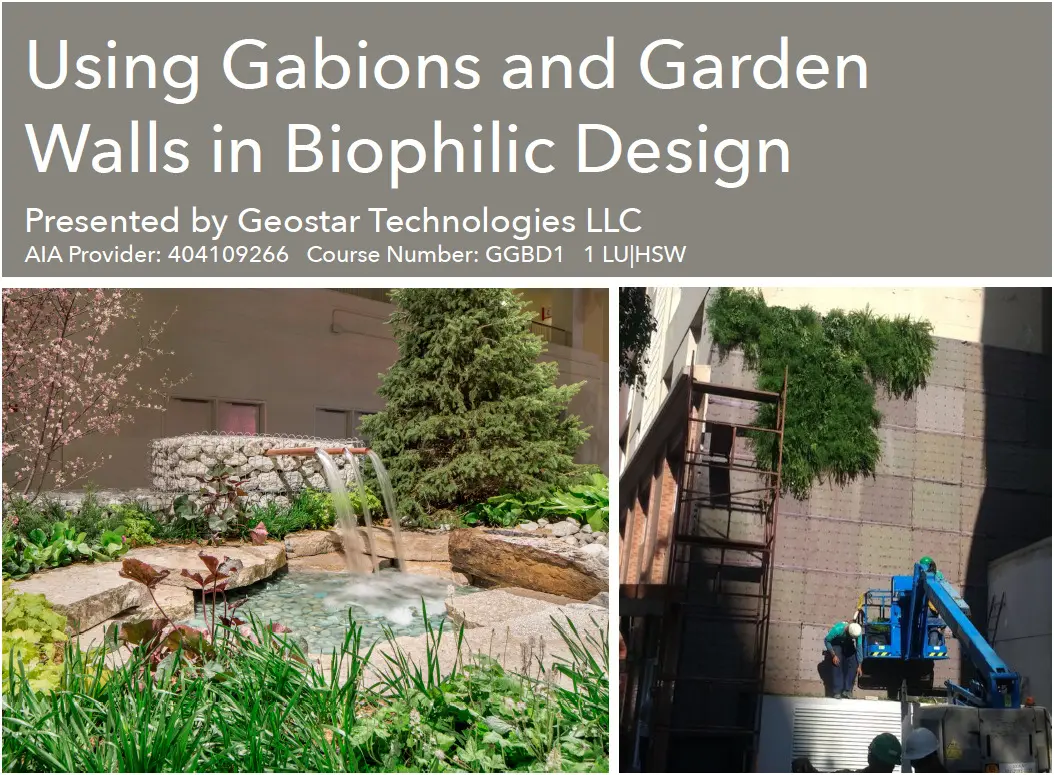 Using Gabions and Garden Walls in Basophilic Design